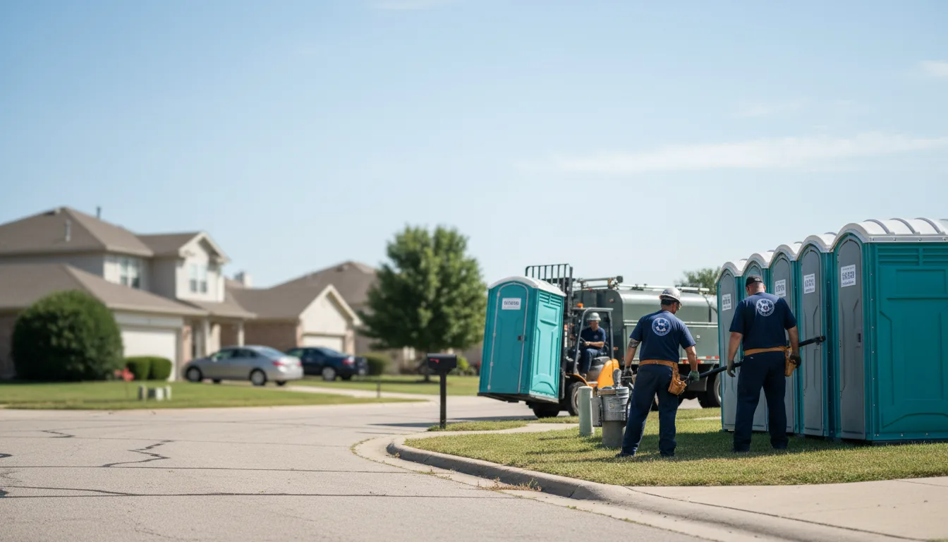 Porta Potty Rental in Cedarville, IL near me